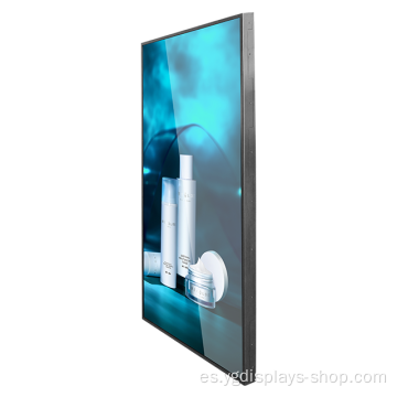 Señalización digital LCD interior 4K para interiores de 55 pulgadas